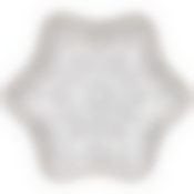 Тарелка Snowflake 21 см