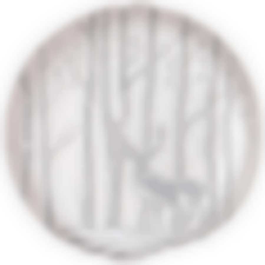 Тарелка Winter story white 21 см