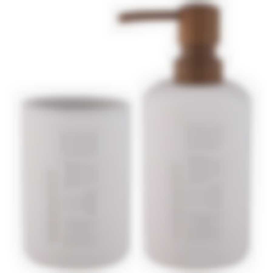 Набор для ванной комнаты 2 пр.