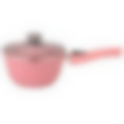 Ковш литой 1,5л стеклянная крышка Trendy style rose ТМ KUKMARA, к0156tsr