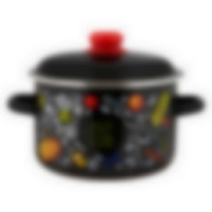 Кастрюля 4,0л цилиндрическая Healthy food ТМ Appetite, 1RD201M