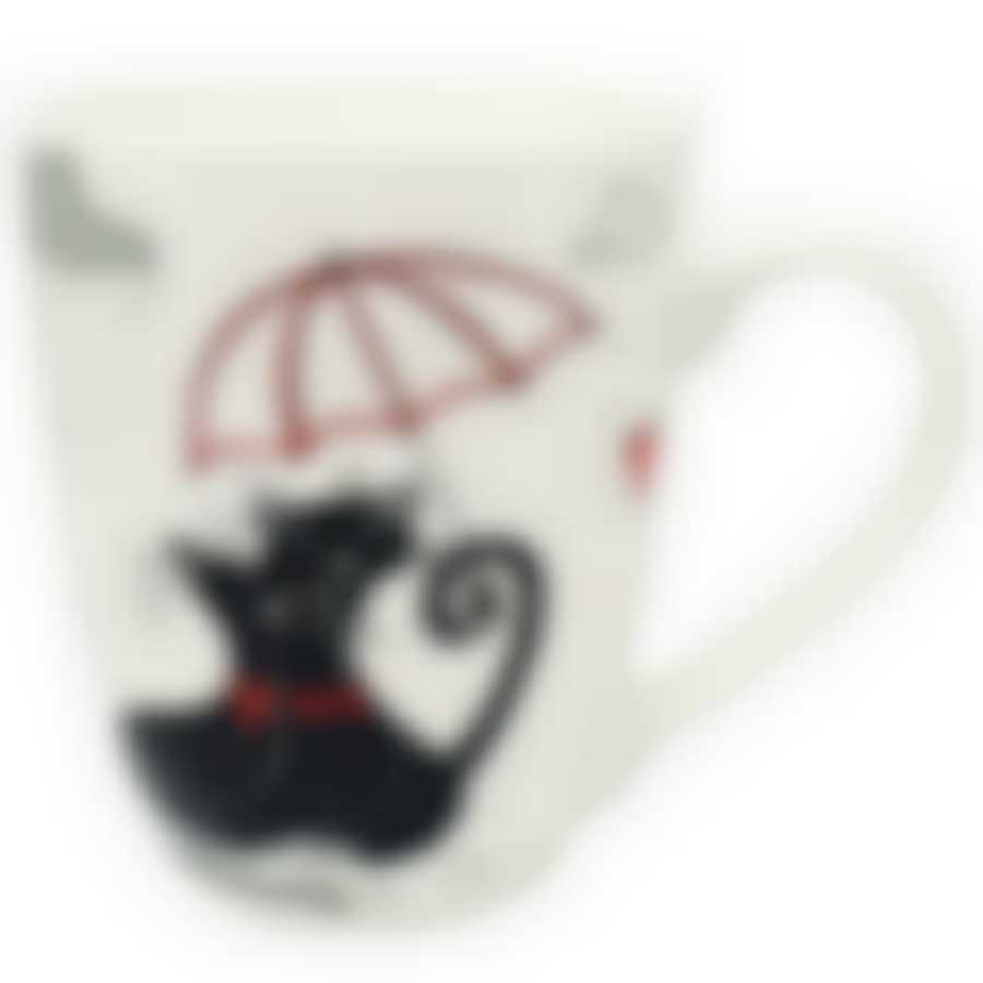 Кружка фарф 340мл тюльпан Cat 3 ТМ Rainbow, WWCAT-3