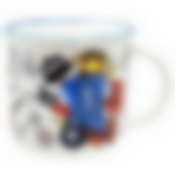 Кружка фарф 390мл цилиндр Fitness 1 ТМ Rainbow, WWFIT-1