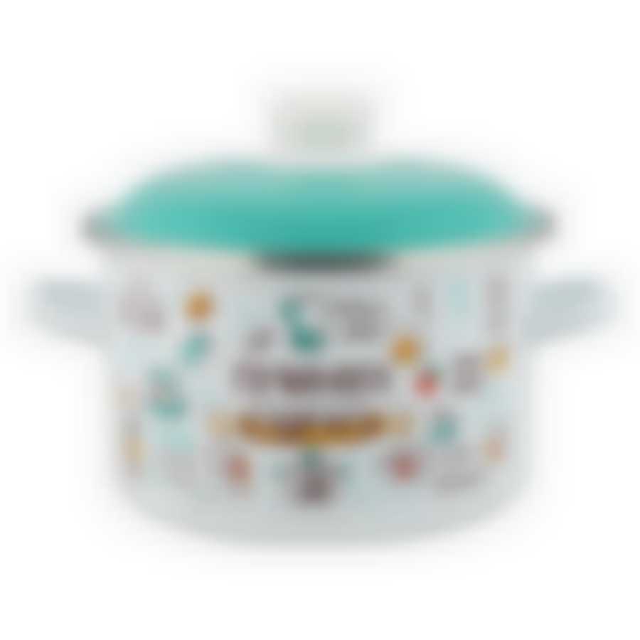 Кастрюля 5,5л цилиндрическая Правила кухни ТМ Appetite, 6RD221M