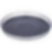 Тарелка акцентная Miracle black silver 21см