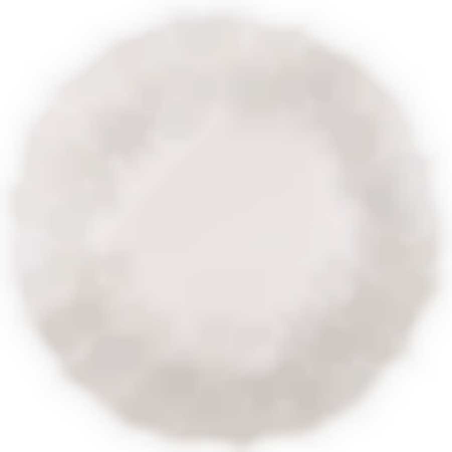 Тарелка Snow silver 21см