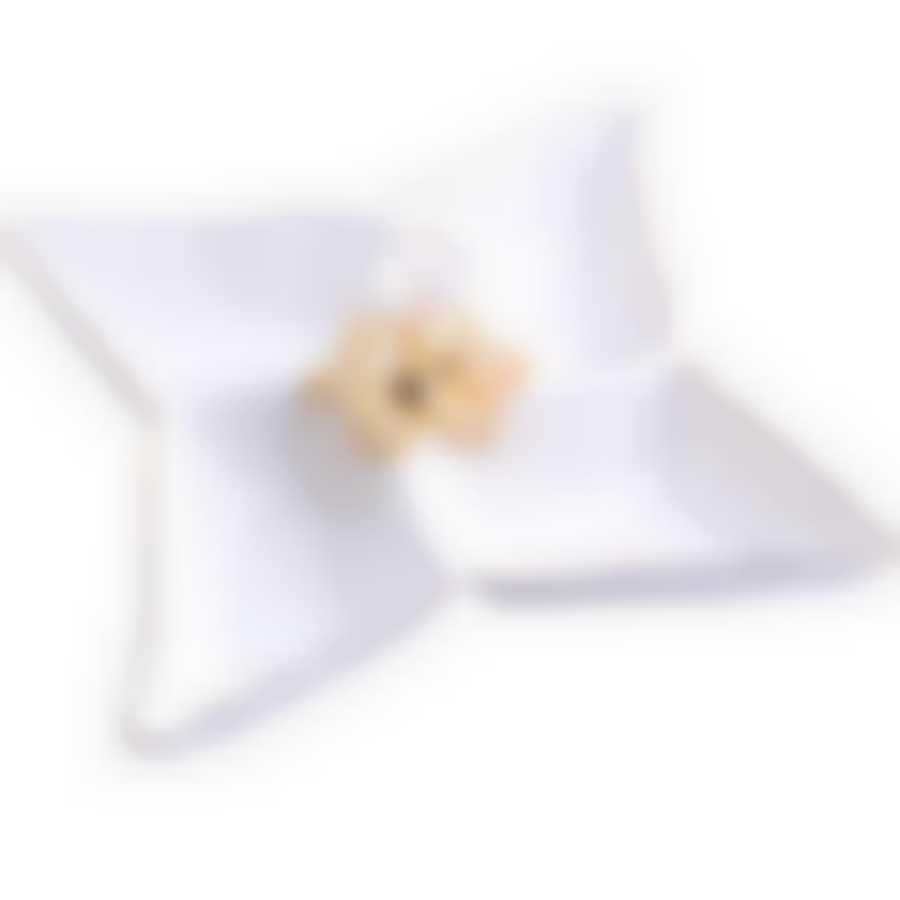 LR Менажница фарфор 4 секц 24х24х4