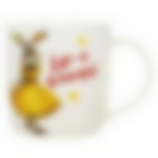 Кружка фарфоровая 360мл бочка Sweet bunny 1 ТМ Rainbow, WWRAB-6