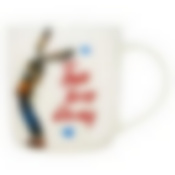 Кружка фарфоровая 360мл бочка Sweet bunny 3 ТМ Rainbow, WWRAB-8