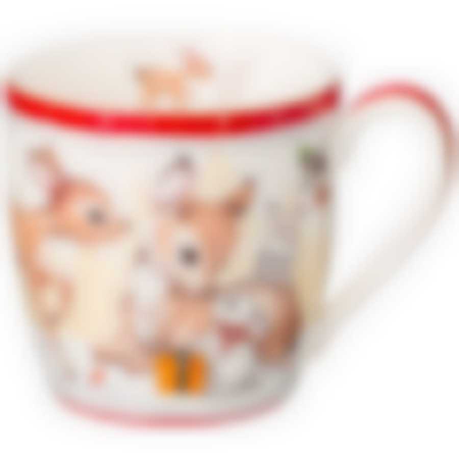 Кружка lefard С новым годом! 250мл красная 