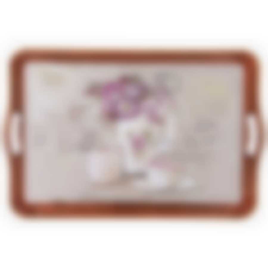 Поднос коллекция Старинный прованс 52,5*34,5*5 см