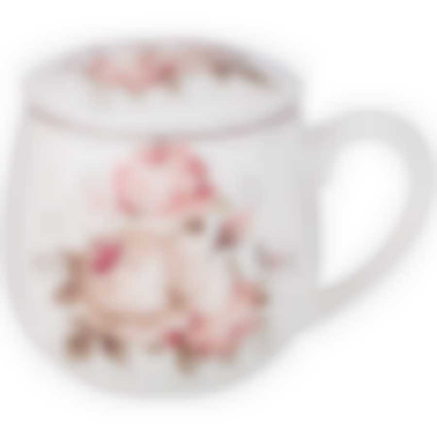 Кружка заварочная lefard мэрибель с металл. ситом и фарфор. крышкой 420 мл