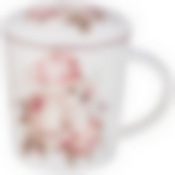 Кружка заварочная lefard мэрибель с металл. ситом и фарфор. крышкой 320 мл