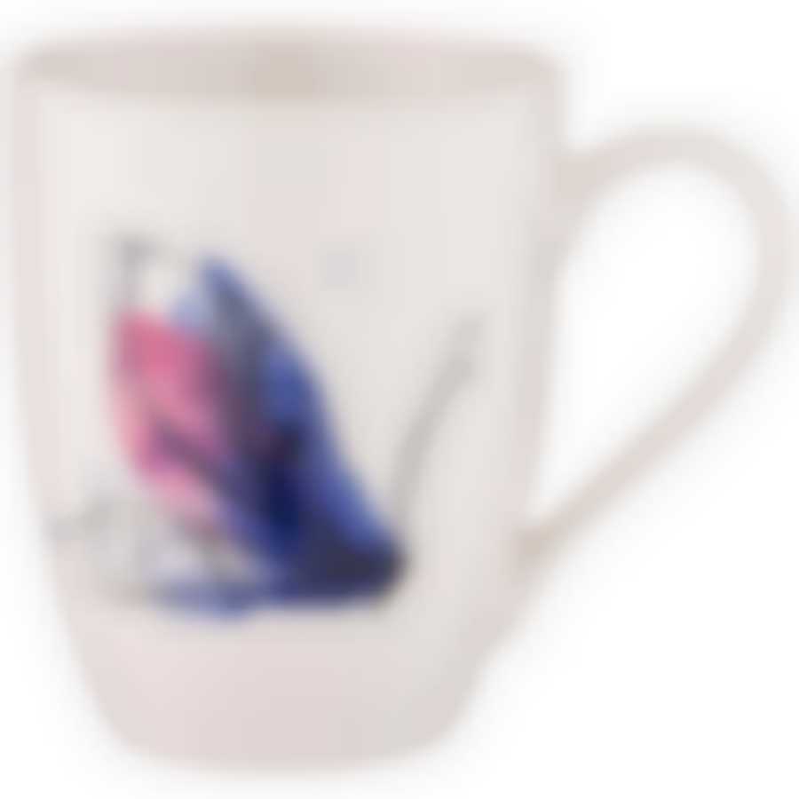 Кружка lefard Бабочки 360 мл (кор=36 шт) 12,1*8,7*10,7см