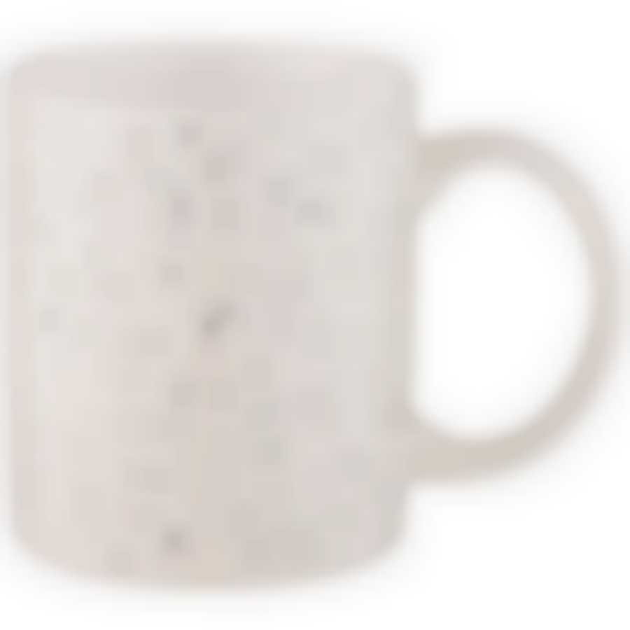 Кружка белый гранит 400 мл 13*8,8*10см