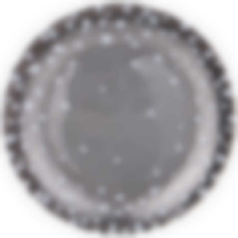 Тарелка Stars grey 21 см