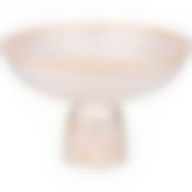 Блюдо на ножке Murano amber, 21см