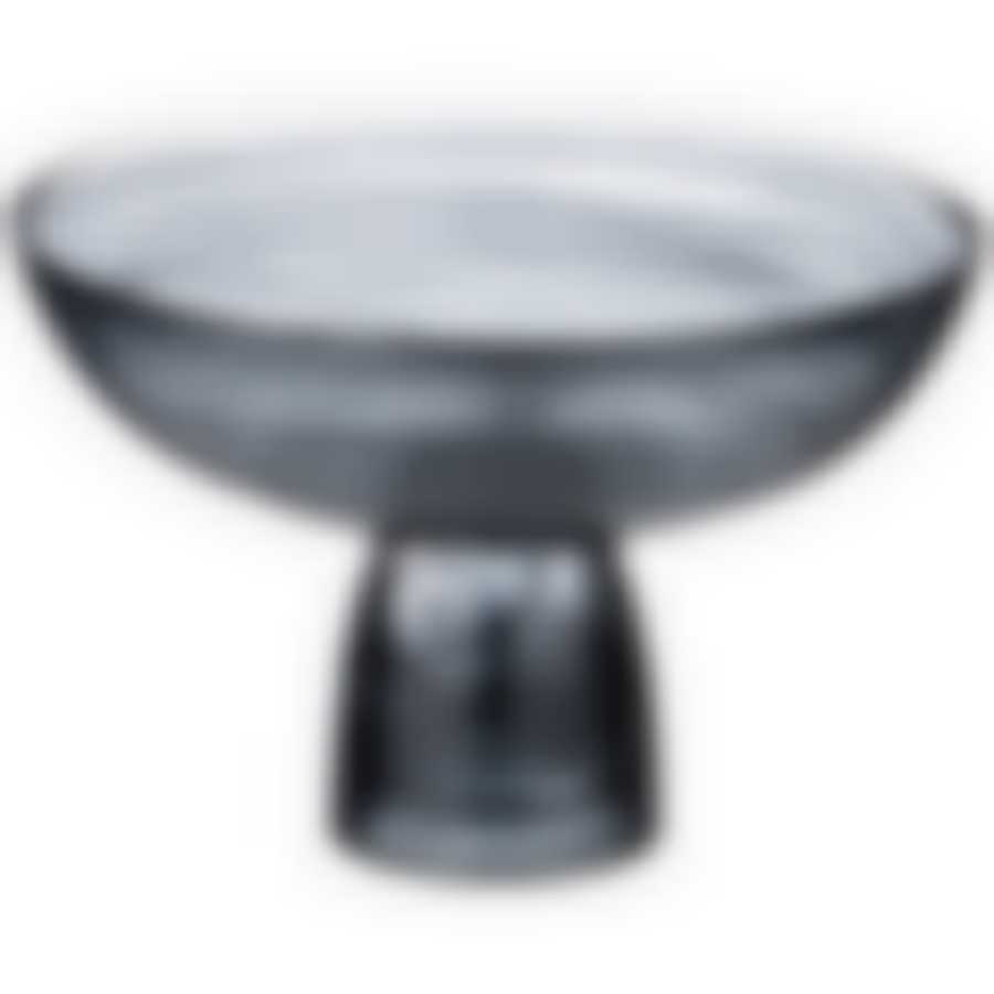 Блюдо на ножке Murano black, 21см