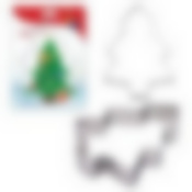 Кулинарная форма "Елка". Размер 13,5х10,5х2,5см