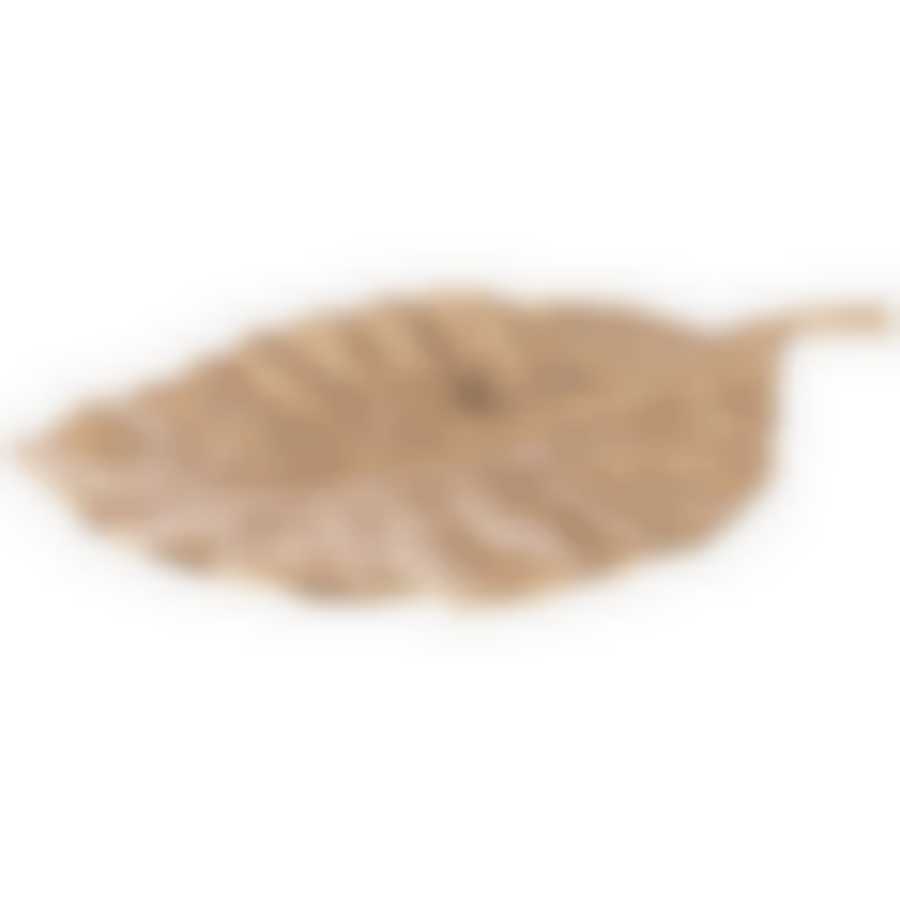 Блюдо декоративное Лист , 5,5х35,5х21,5см