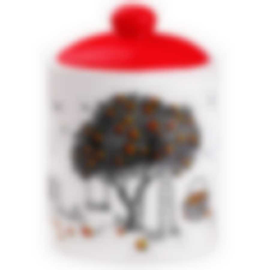 Банка круглая 500 мл Apple Tree ТМ Appetite, ZFC263-6
