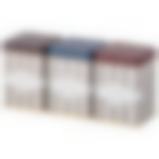 Набор емкостей для хранения Elegance из 3-х штук, 7,5х7,5х10,2 см, 0,5л