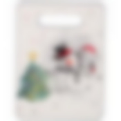 Подставка под горячее agness “с новым годом!" 20*15 см 