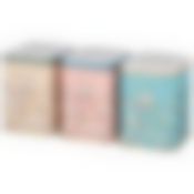 Набор емкостей для хранения Botanica из 3-х штук, 9х9х12,5 см, 1л