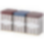 Набор емкостей для хранения Elegance из 3-х штук, 9х9х12,5 см, 1л