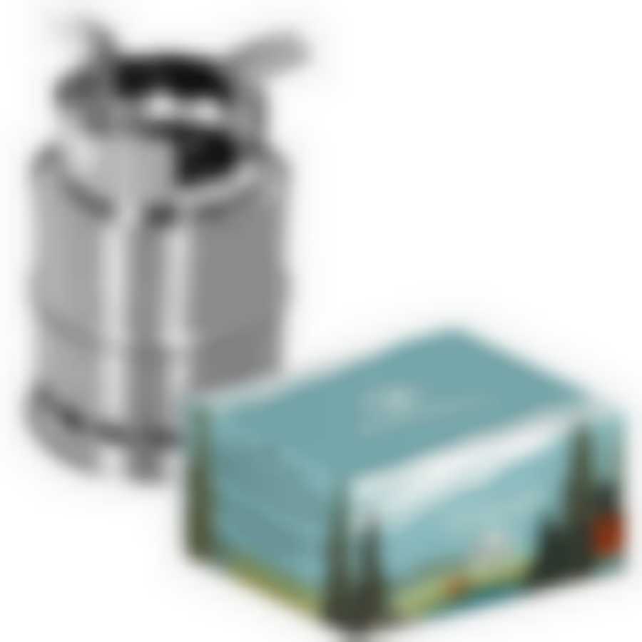 Печь-щепочница туристическая. Размер 13,5х20,5 см. NEW