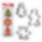 Набор кулинарных форм "Новый год", 3 шт.