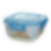 Воздухонепроницаемый квадратный контейнер с крышкой 1500 мл