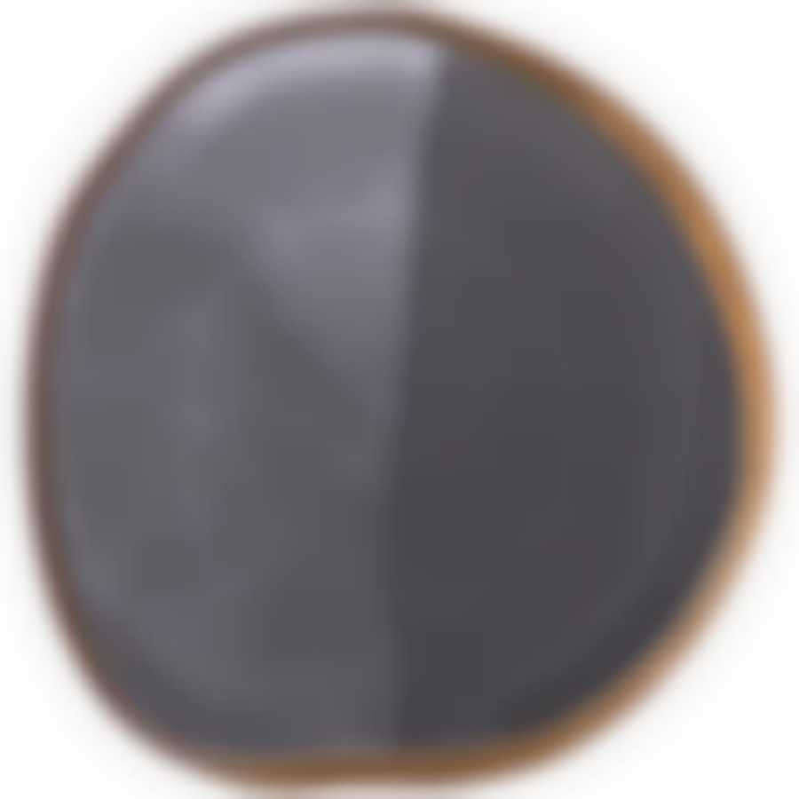 Тарелка сервировочная Bohemia black 28см