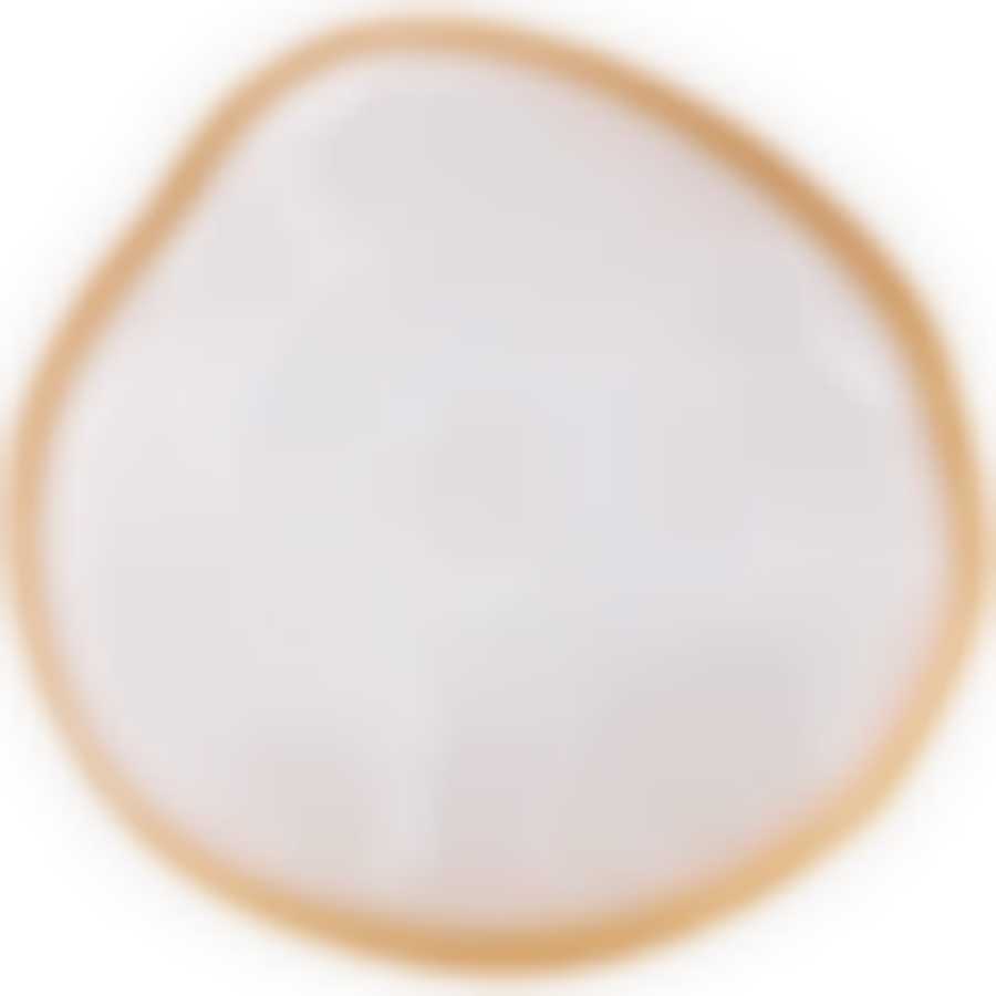 Тарелка сервировочная Bohemia white 21см