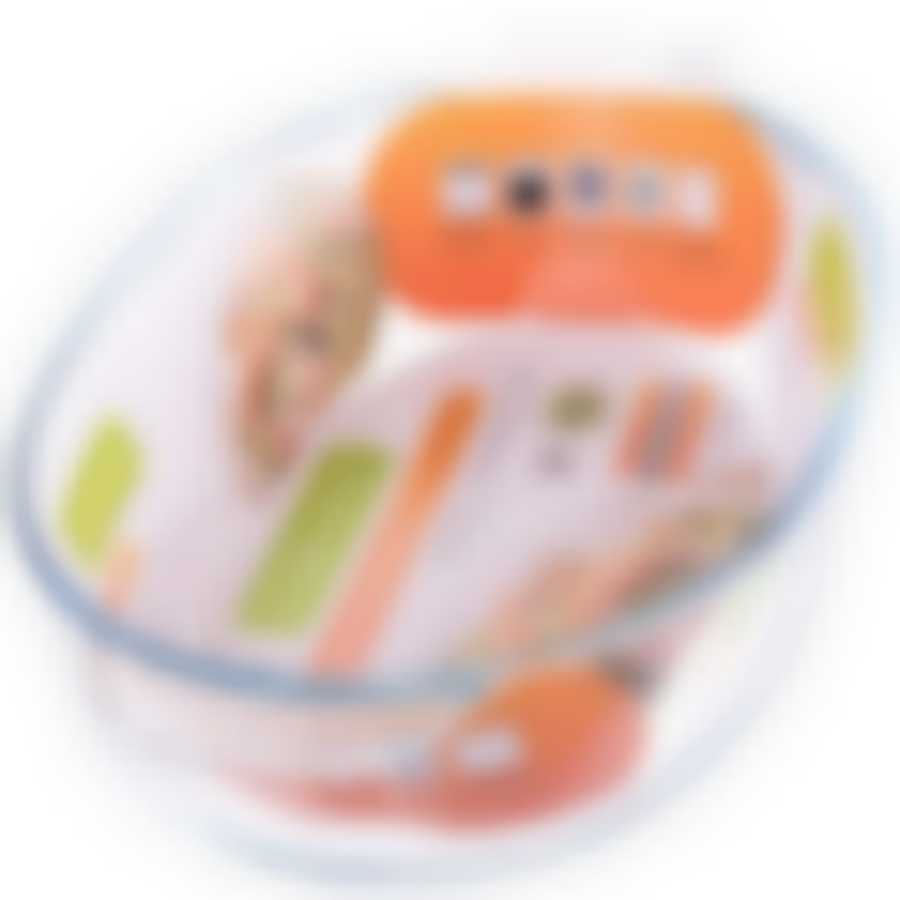 Форма для выпечки высокая 2,8л стекло LR