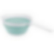 Дуршлаг ФЛЕКС складной с ручкой Морская волна