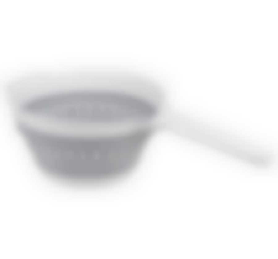 Дуршлаг ФЛЕКС складной с ручкой Смоки