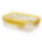 Контейнер для продуктов LOCK&OK с декором 0,75л (Желтый)