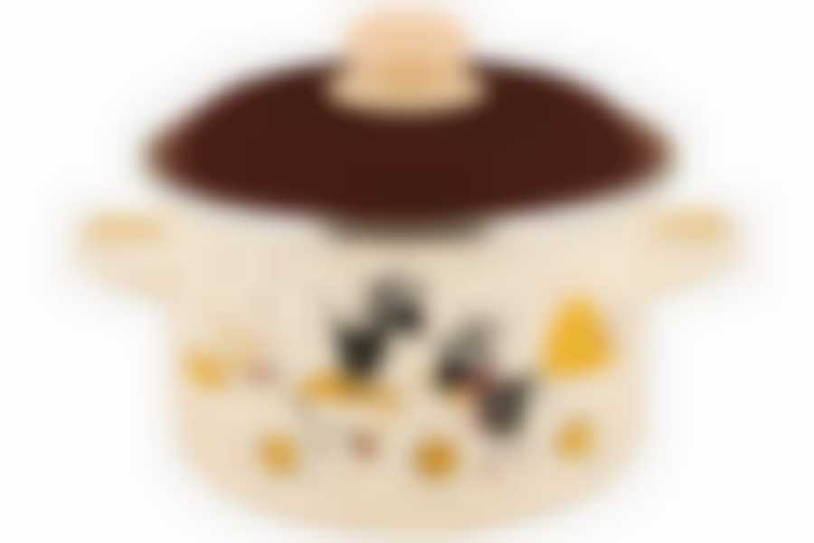 Кастрюля эмал цил Подворье 3,0л ТМ Appetite