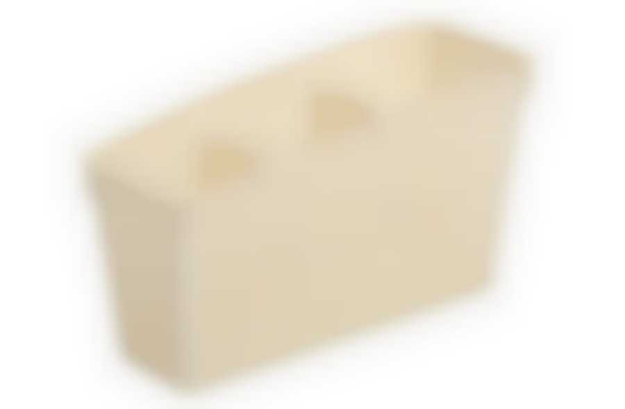 Органайзер Лофт с перегородками 245х95х140 мм слон.кость