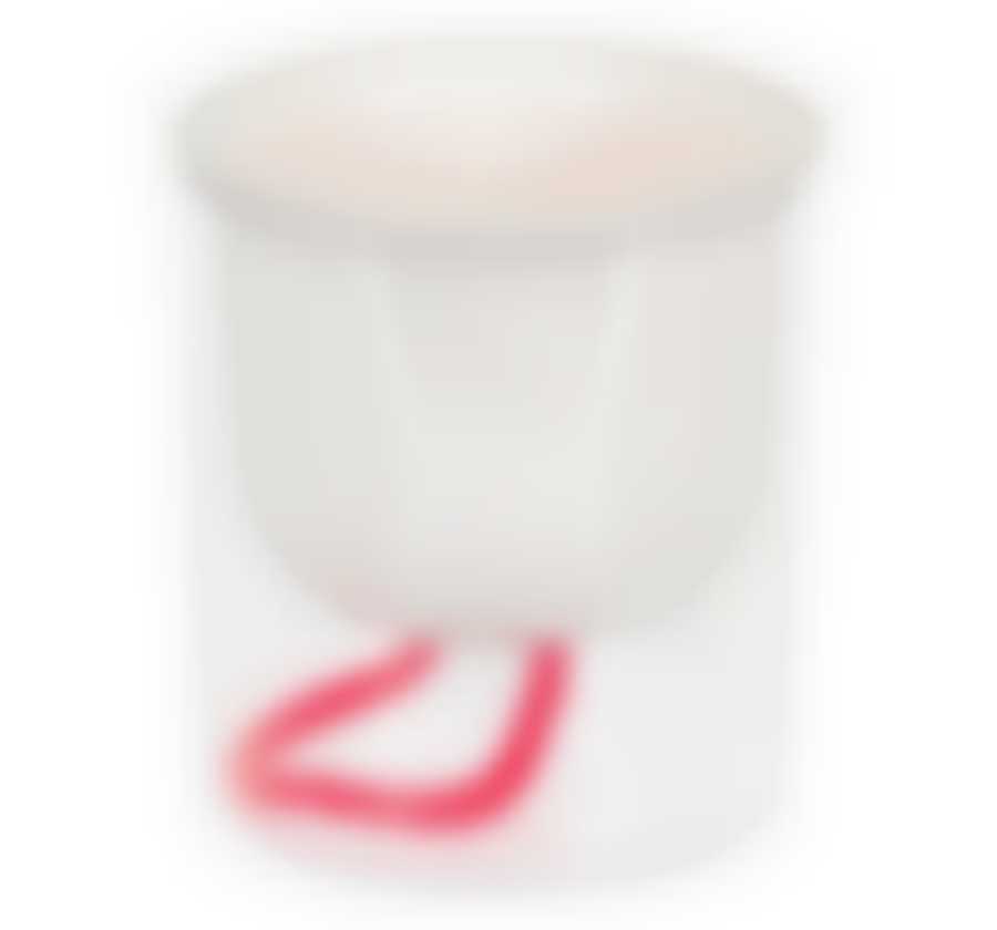 Кашпо ГРЕВИ D95мм H105мм 0,28л с фитильным поливом  Белый