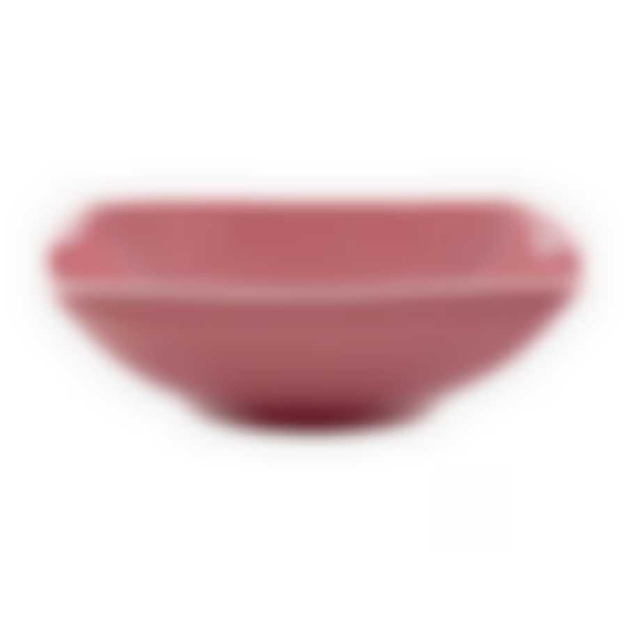 салатник квадратный ф.Принц емк. 300 см3 Акварель (розовый)