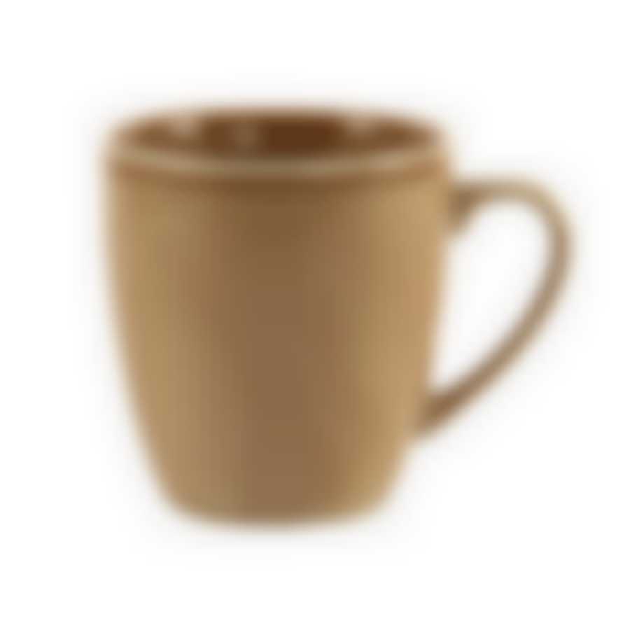 Кружка ф.Классический емк.270 см3 Акварель (золотисто-коричневая)