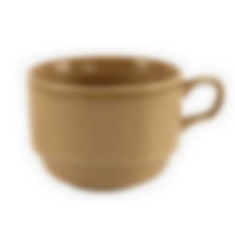 Чашка чайная ф.Браво емк.250 см3 Акварель (золотисто-коричневая)