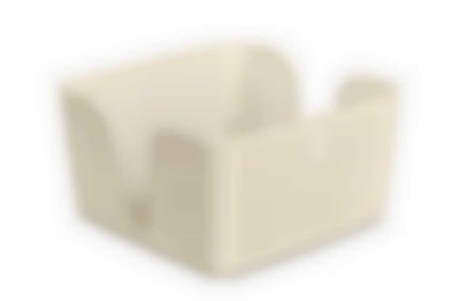 Салфетница Лофт 15 см квадратная слон.кость