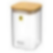 Банка для сыпучих продуктов стекл. 0,95л Linea DESCO