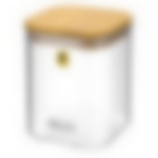 Банка для сыпучих продуктов стекл. 0,75л Linea DESCO