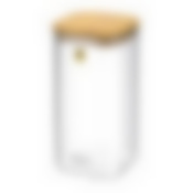 Банка для сыпучих продуктов стекл. 1,3л Linea DESCO