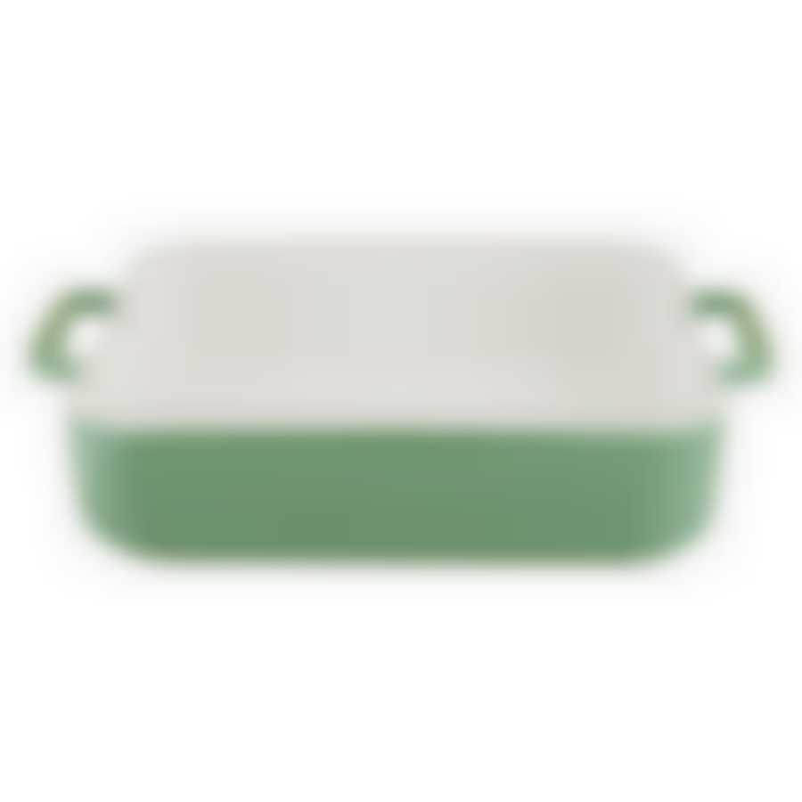 Форма керамическая квадратная 33х27х6,5см (цв. зеленый) Twist TM Appetite