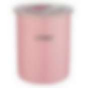 Керамическая банка с вакуумной крышкой, розовая, маленькая 0,7 л.